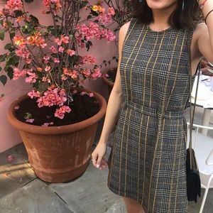 Urban Outfitters Plaid Mini Dress